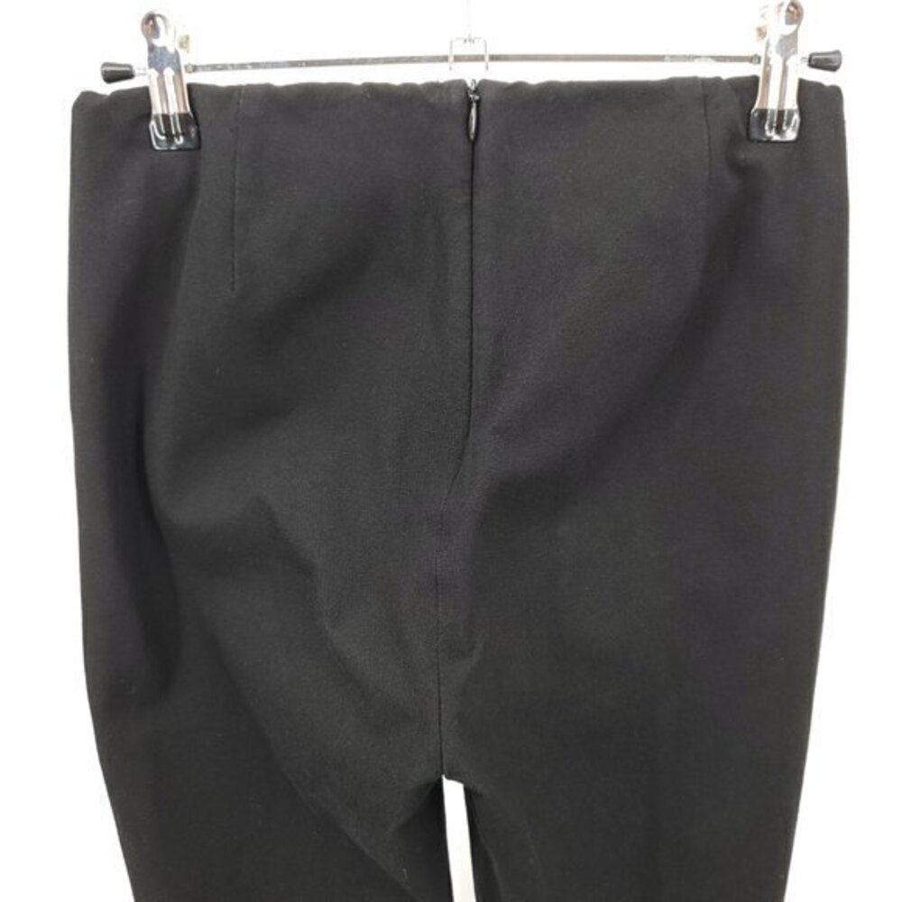 Theory Navalane Jetty Slim Stretchy Ankle Pants 0 Black - Picture 6 of 16